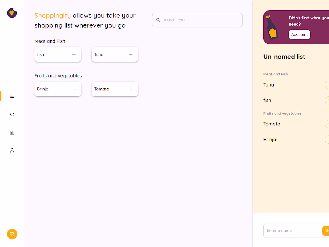 Cover image for Shoppingify