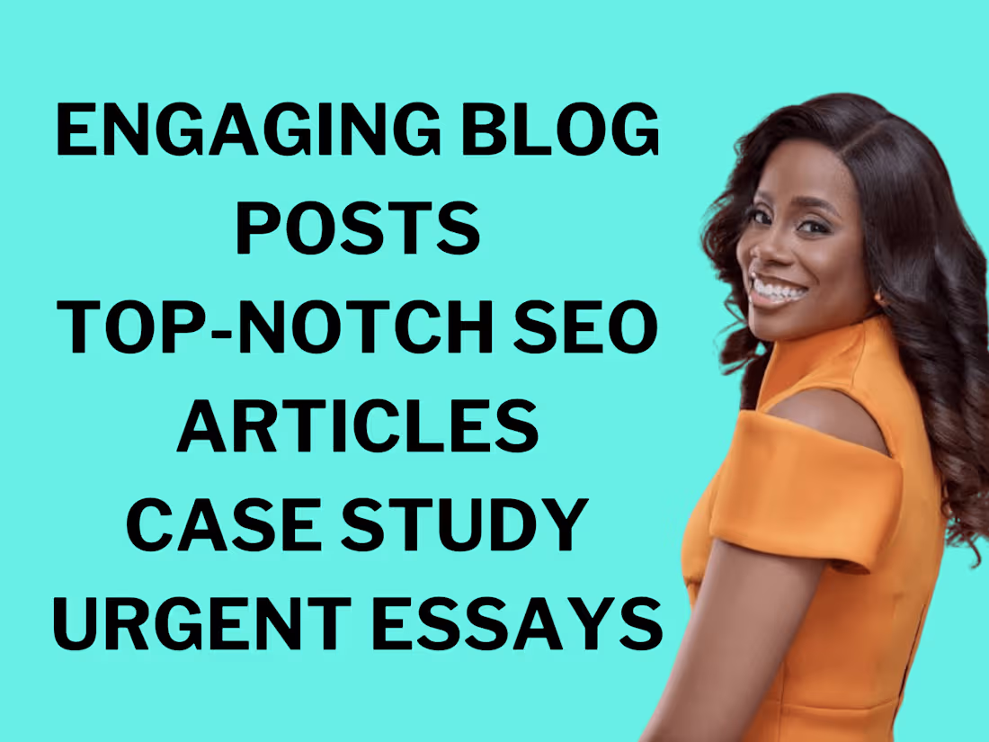 Cover image for I will create top-notch copywrites, essays,SEO articles and more