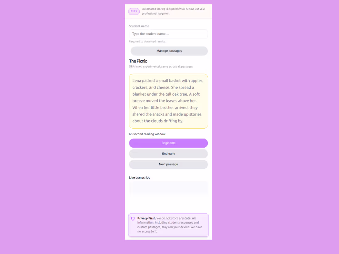 Cover image for Development of DRA Assessment Web Application