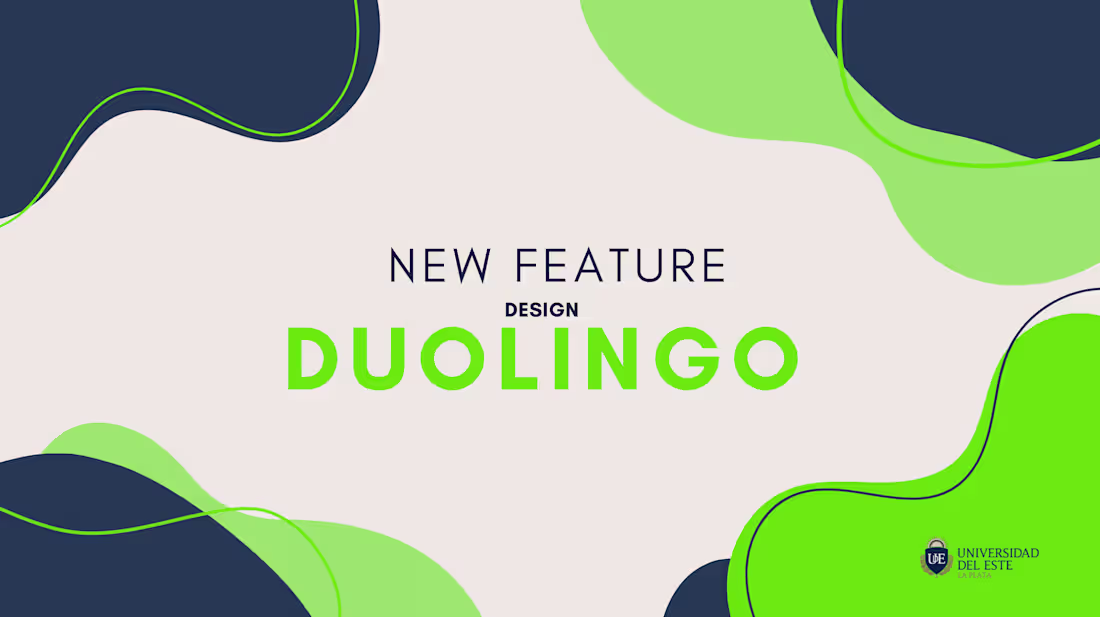 Cover image for  Duolingo —  New Feature App