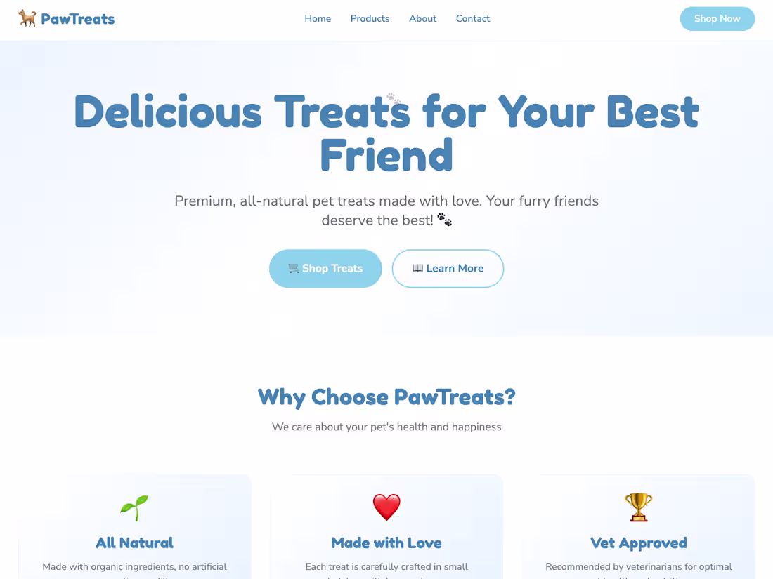 Cover image for PawTreats