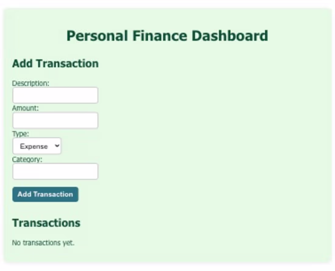 Cover image for A full-stack financial data processing application with real...