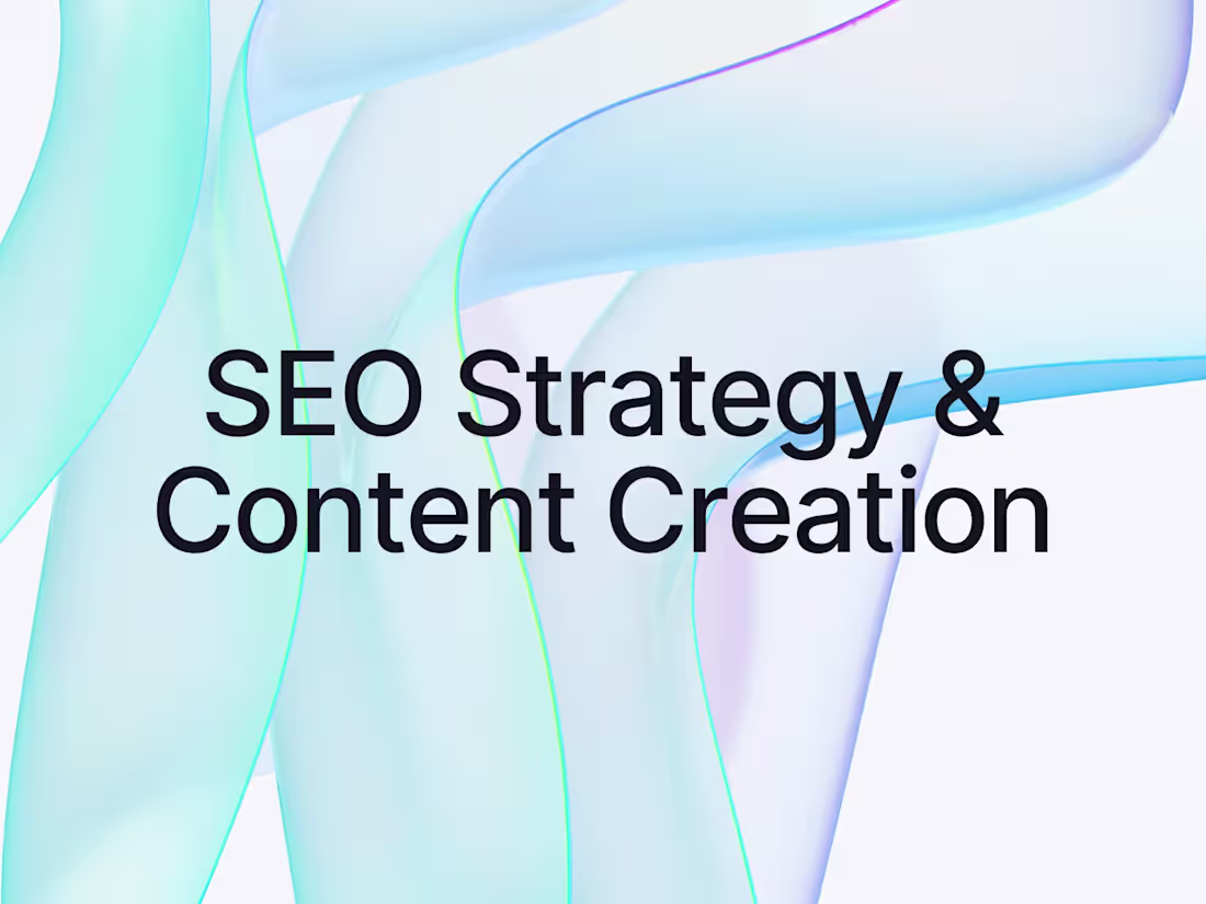 Cover image for SEO Strategy & Content Creation
