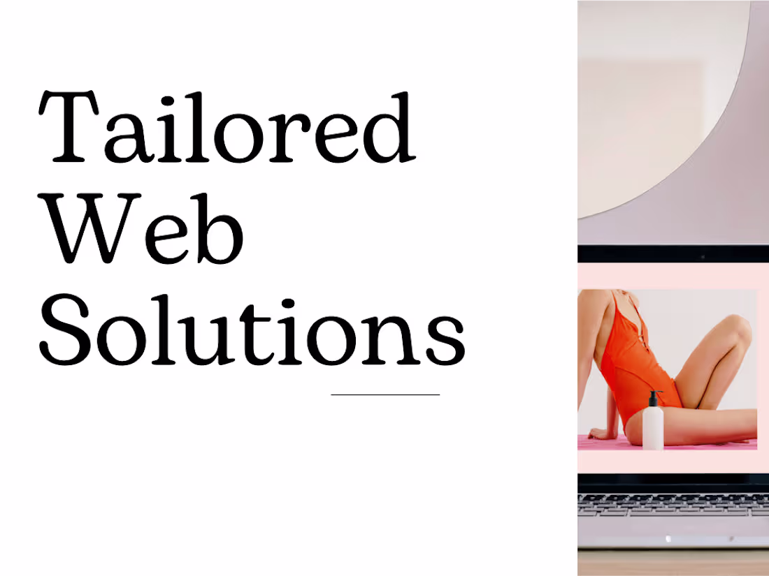 Cover image for Tailored Web Solutions: Expertise in Custom Site Development