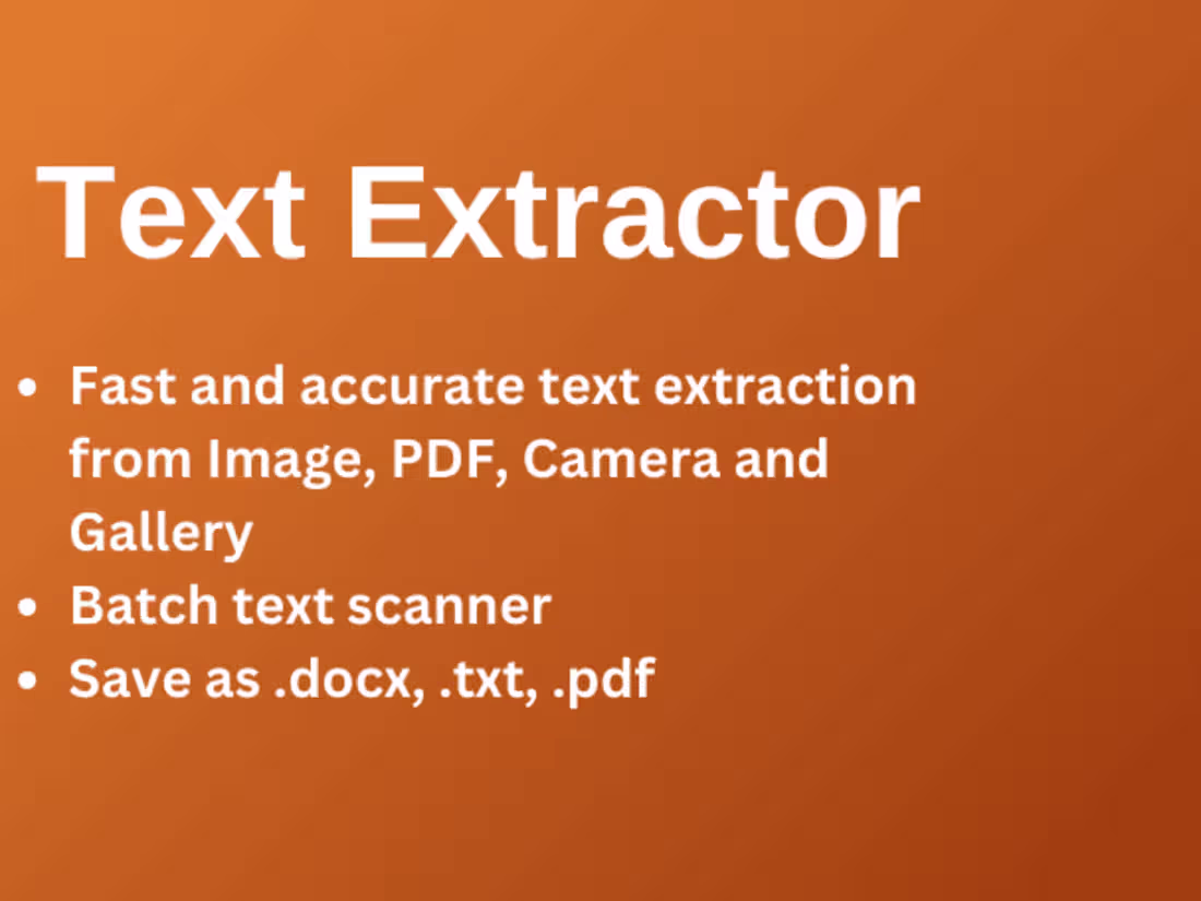 Cover image for Text Extractor - Apps on Google Play
