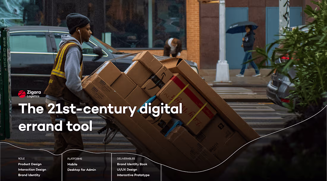 Cover image for Zigara - Logistics Web App