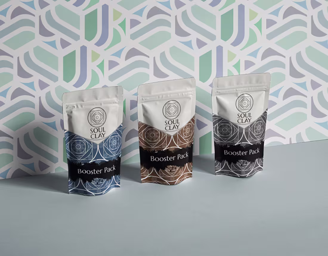 Cover image for Soul Clay - Productos, empaques y mockups 