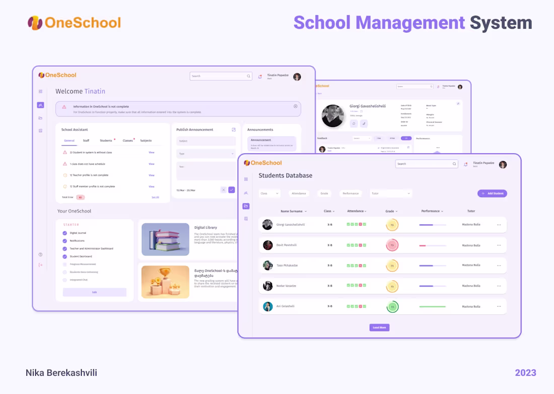 Cover image for Learning Management System UI/UX