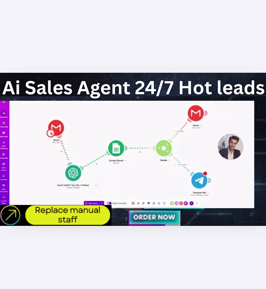 Cover image for 24/7 - AI Sales Agent: