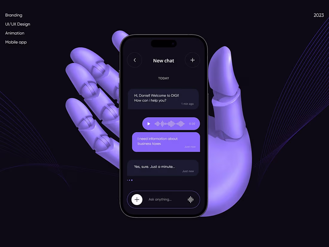 Cover image for Digi Mobile App - UI/UX Design