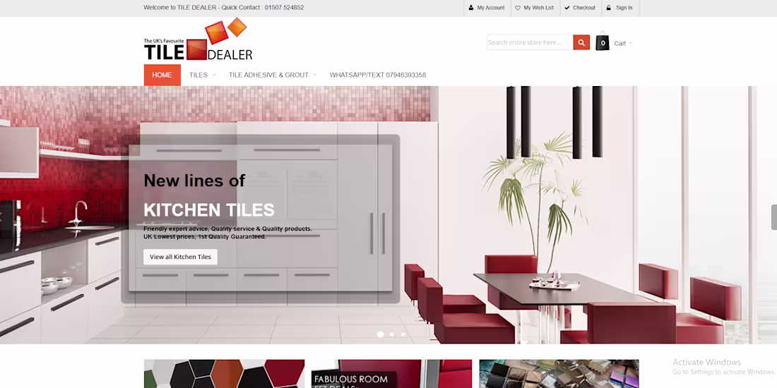 Cover image for Website development