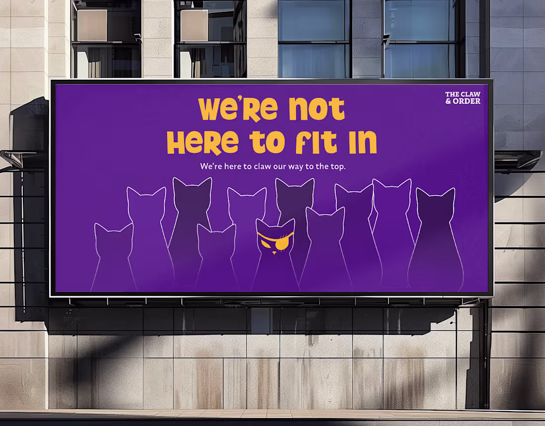 Cover image for The Claw and Order - Visual Identity Design