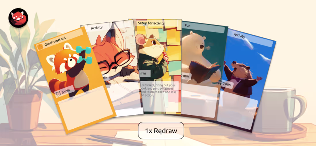 Cover image for I still use this productivity with cards, the randomness and...