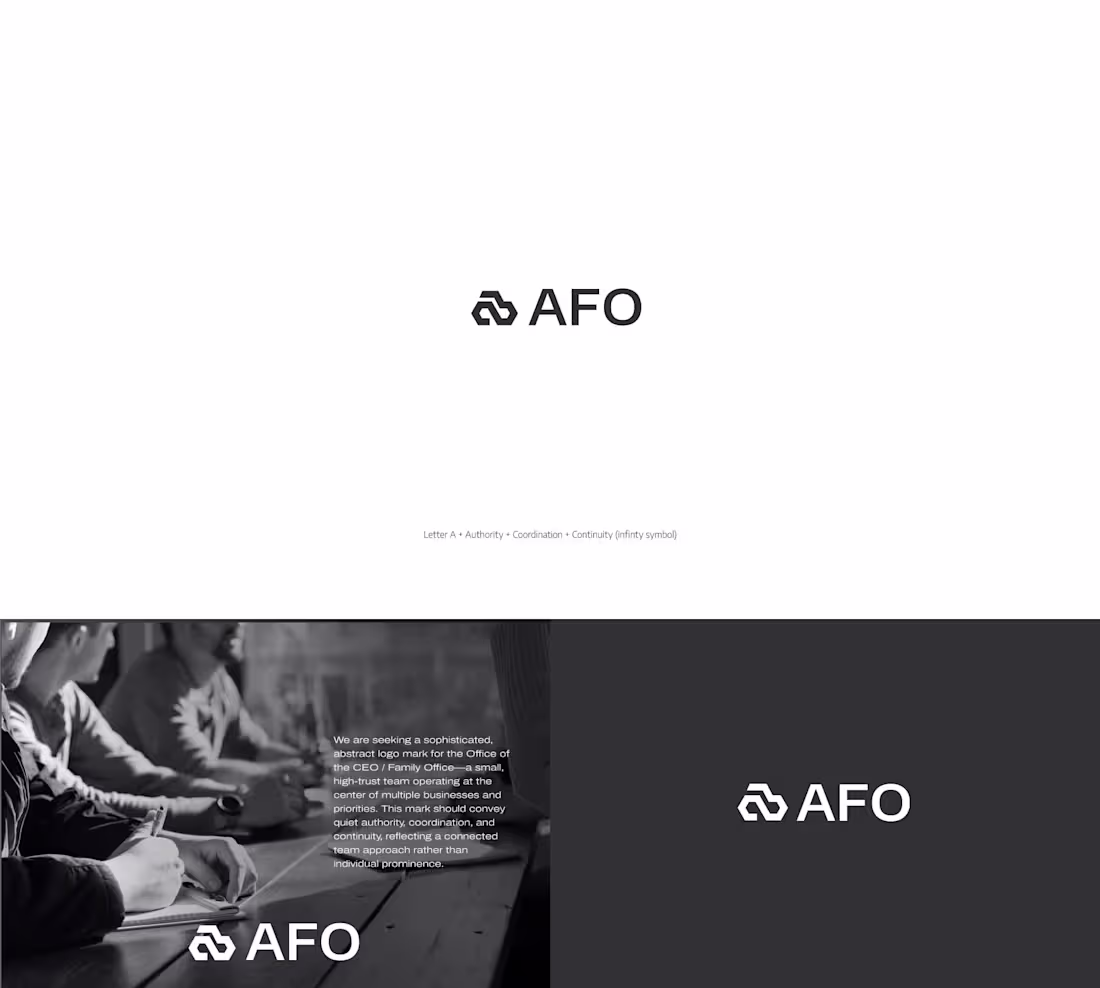 Cover image for abstract logo mark for the