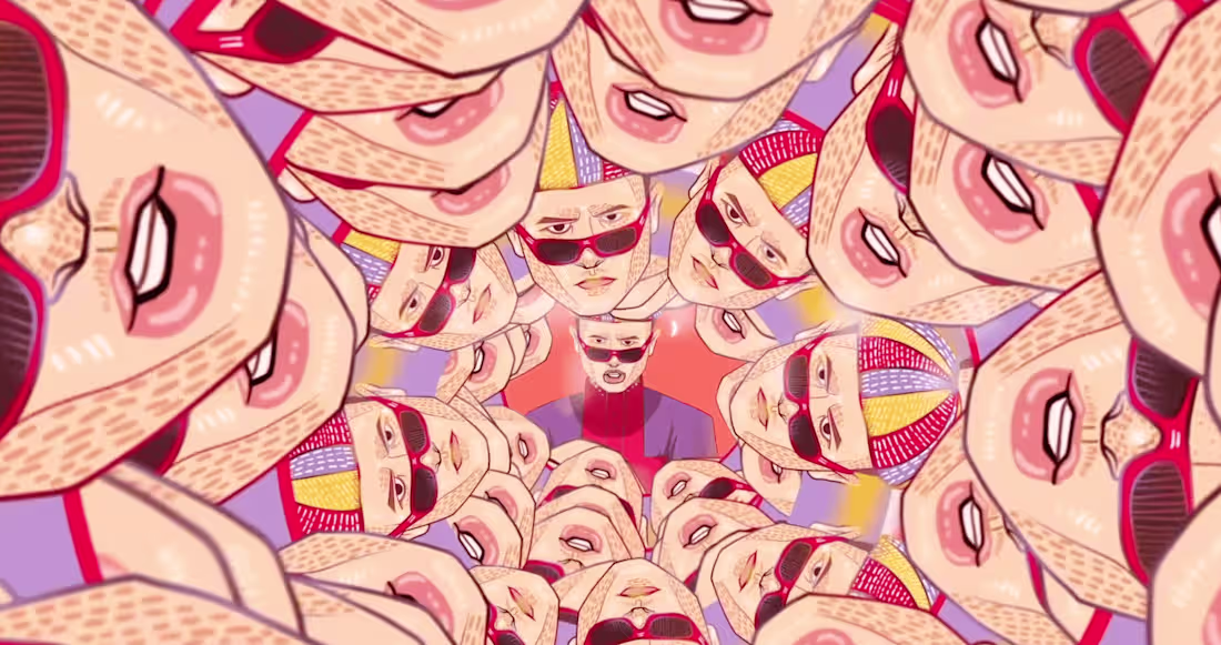 Cover image for Oliver Tree - Life Goes On (Visualizer Video)