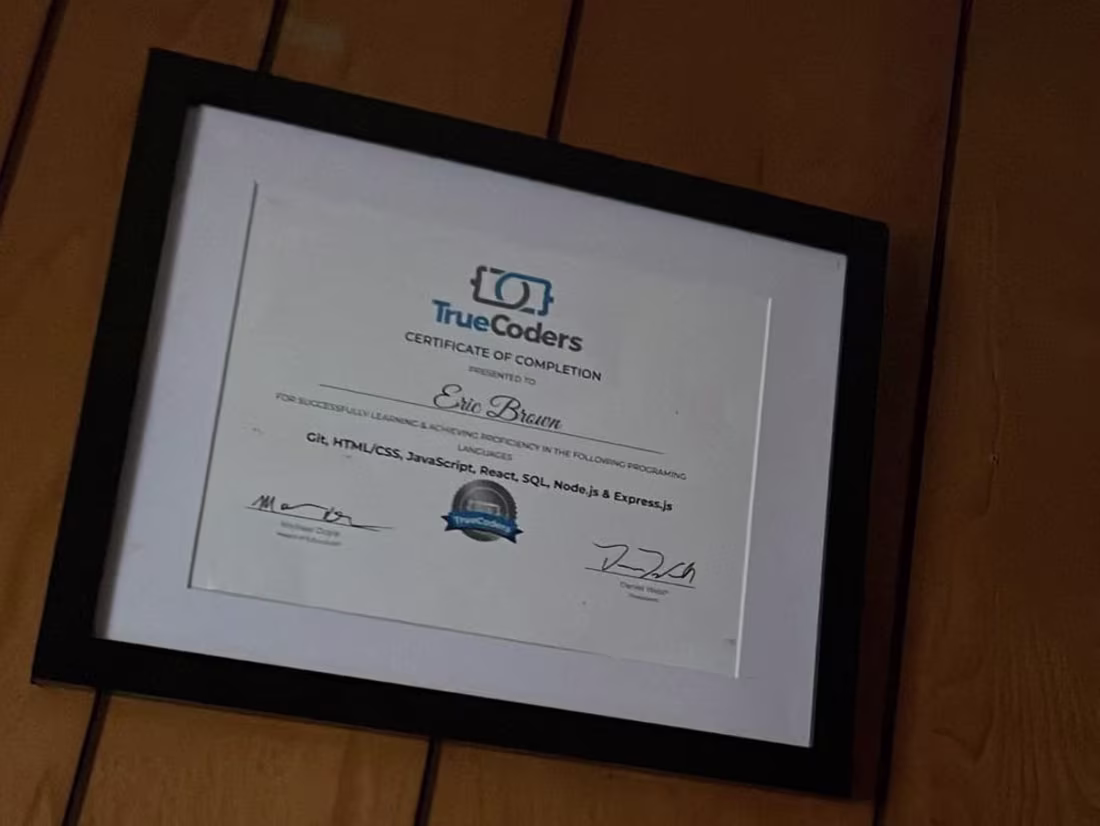 Cover image for Certificate - Full Stack | React, Node