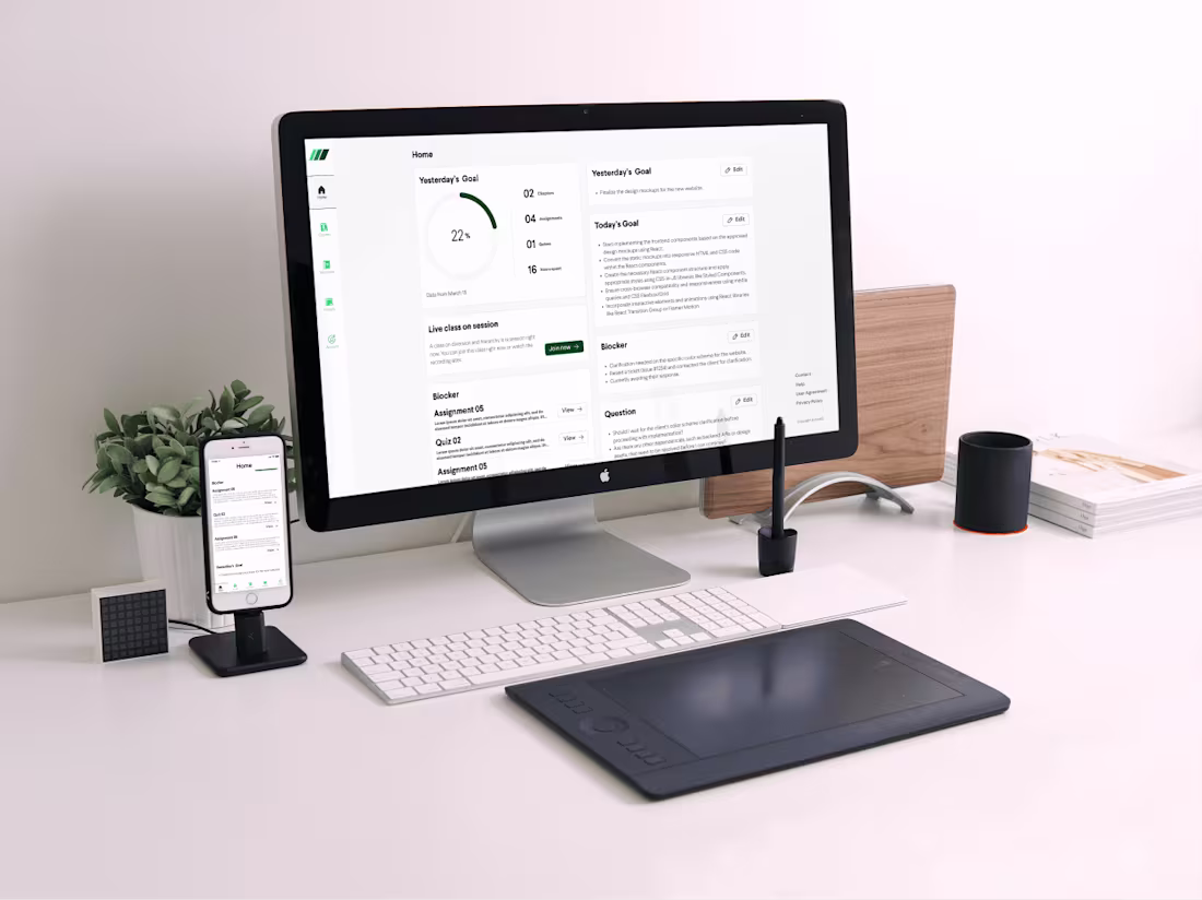 Cover image for Revamped LMS website and System for 00BOTA01