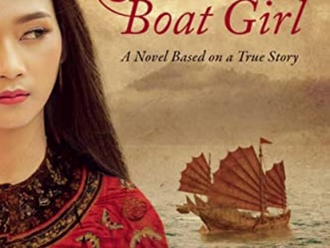 Cover image for The Flower Boat Girl: A novel based on a true story