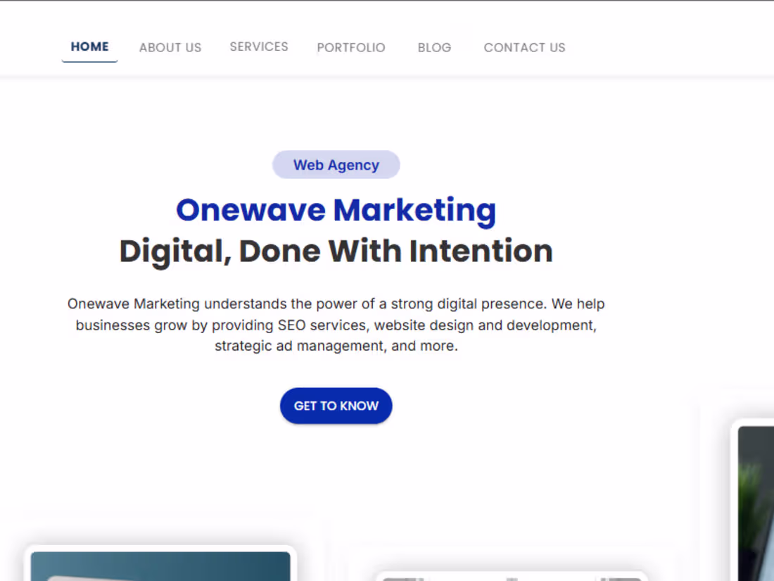 Cover image for Onewave Marketing