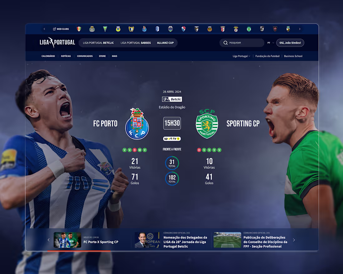 Cover image for Liga Portugal