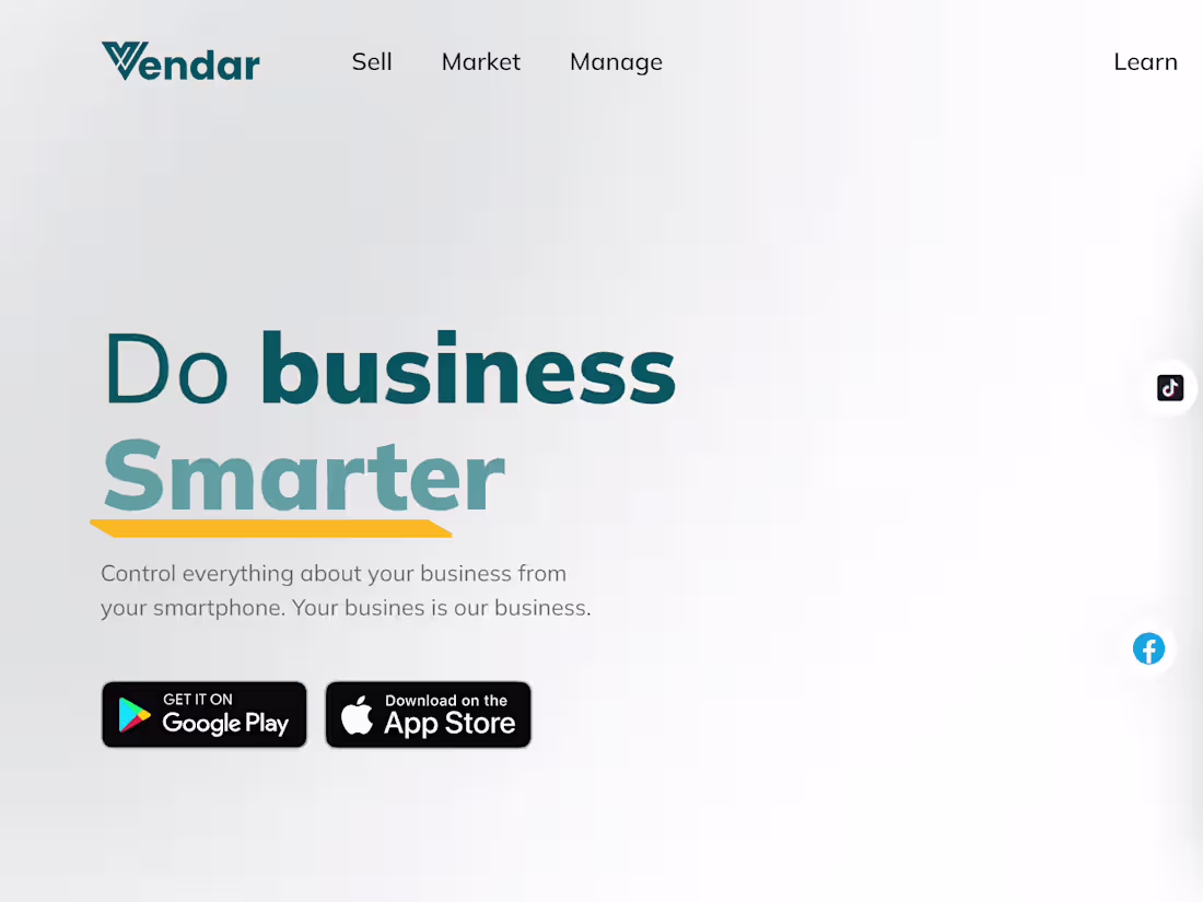 Cover image for Vendar Ecommerce App