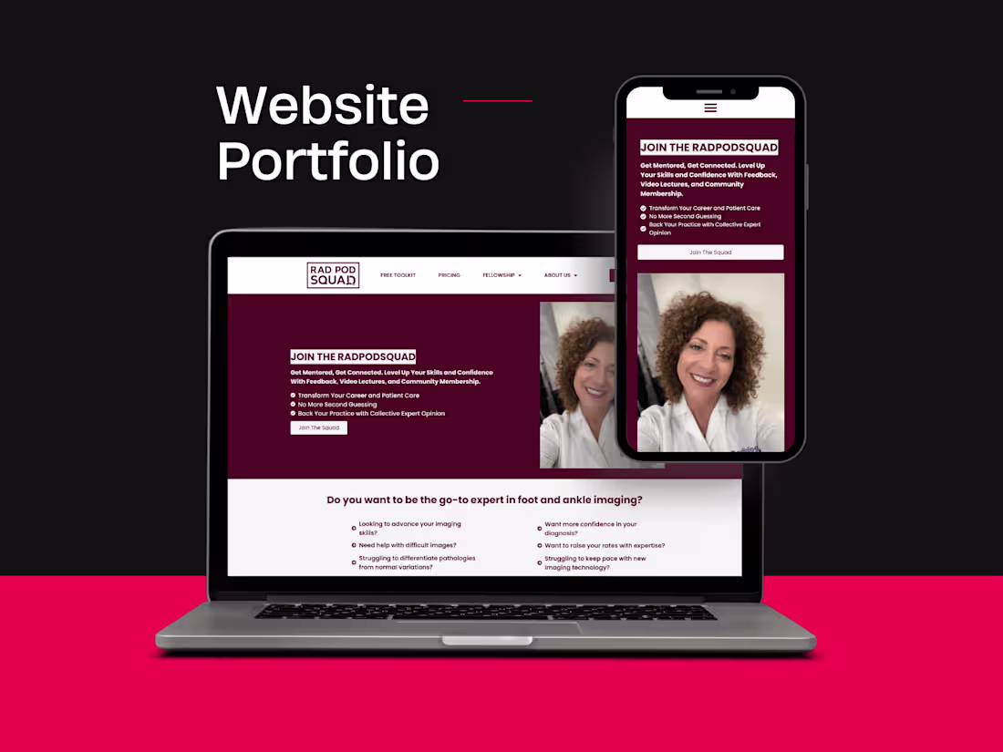 Cover image for WordPress Website For Radiology Course - Rad Pod Squad