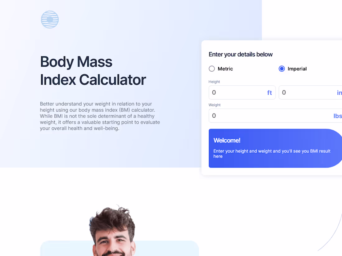 Cover image for Figma to Website | BMI Calculator 