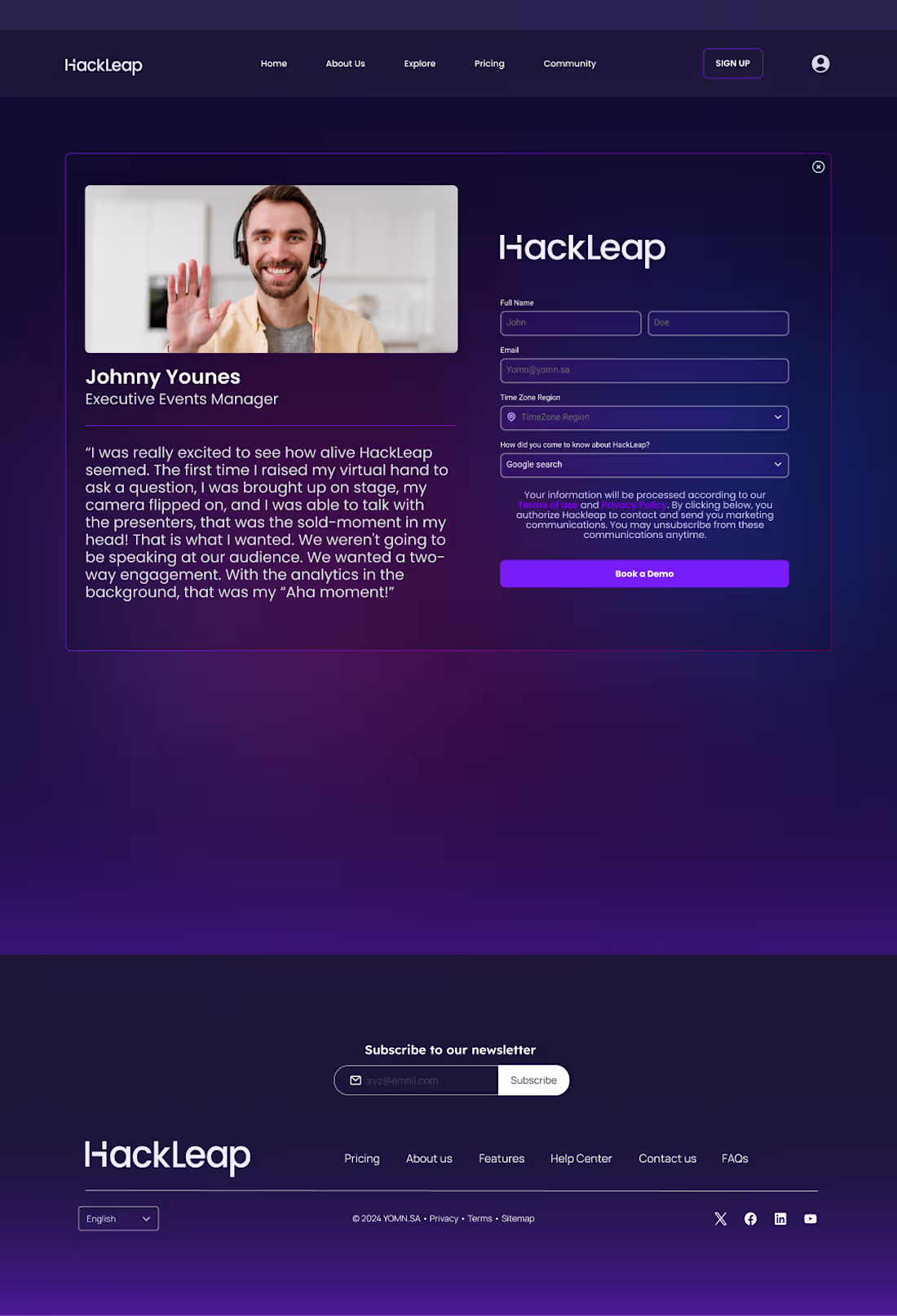 Cover image for Hackathon platfourm :: Behance