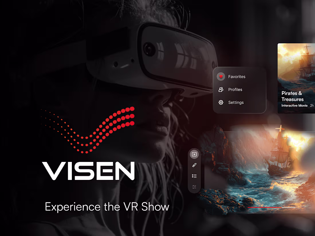 Cover image for AR/VR App & Identity Concept