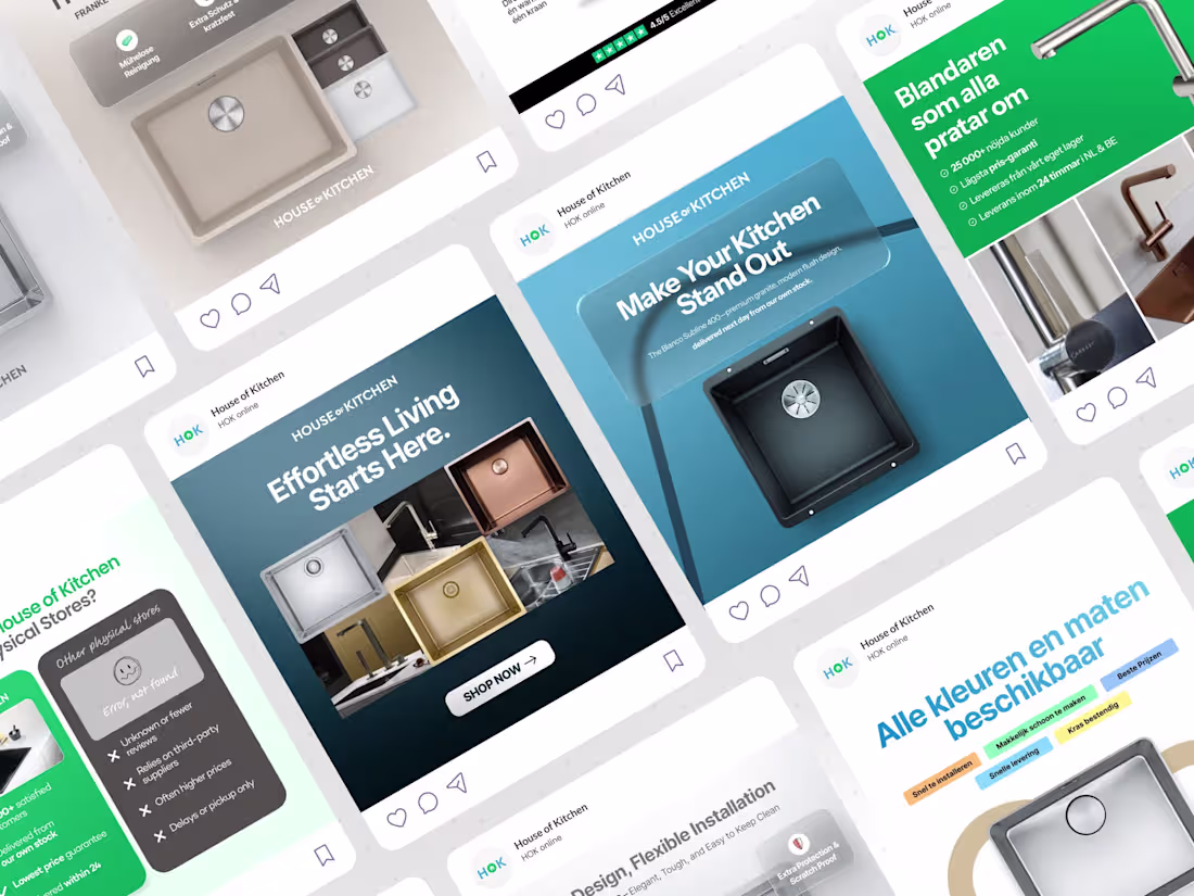 Cover image for Meta Ads for Kitchen & Home Brands