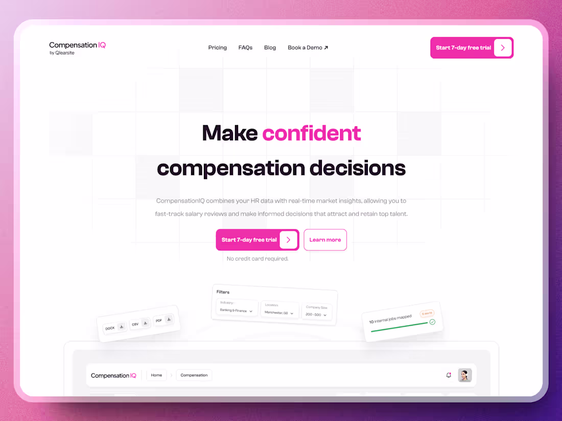 Cover image for HR Software Website