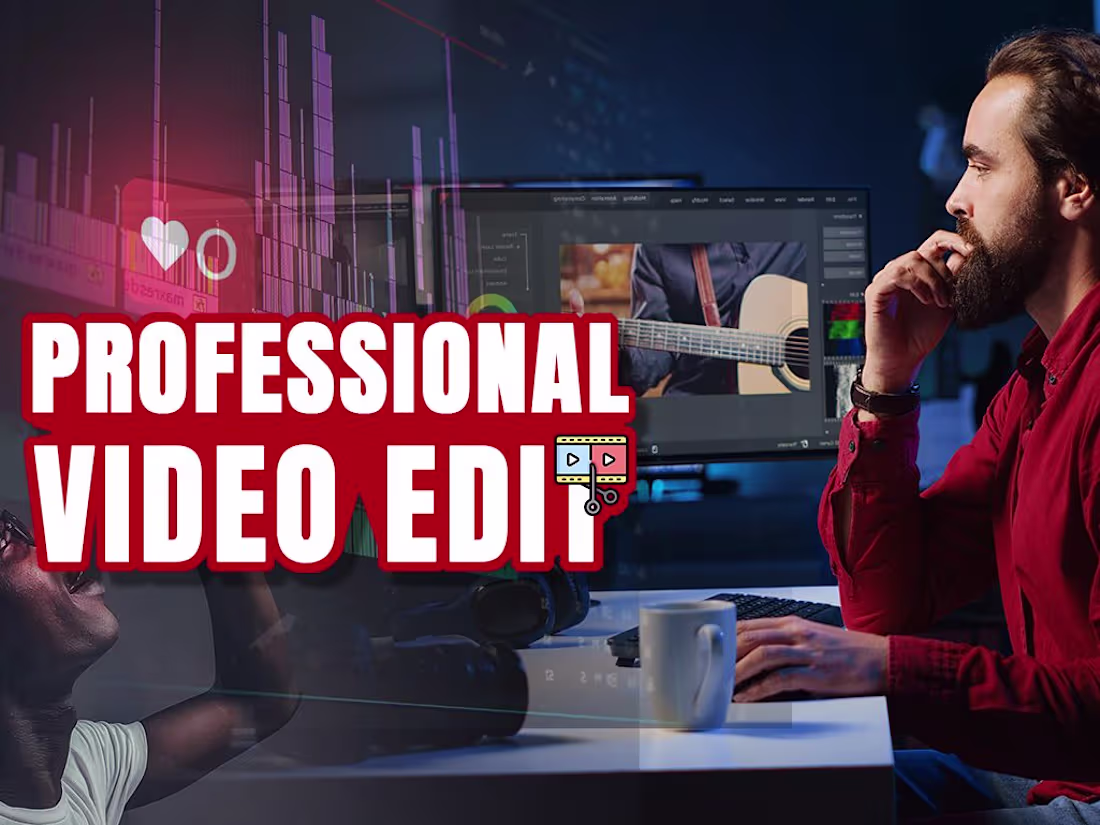 Cover image for professional Youtube video editing