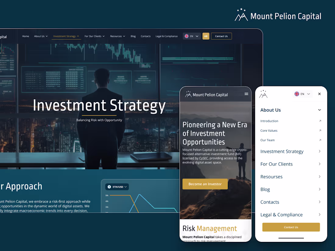 Cover image for Mount Pelion Capital - Landing