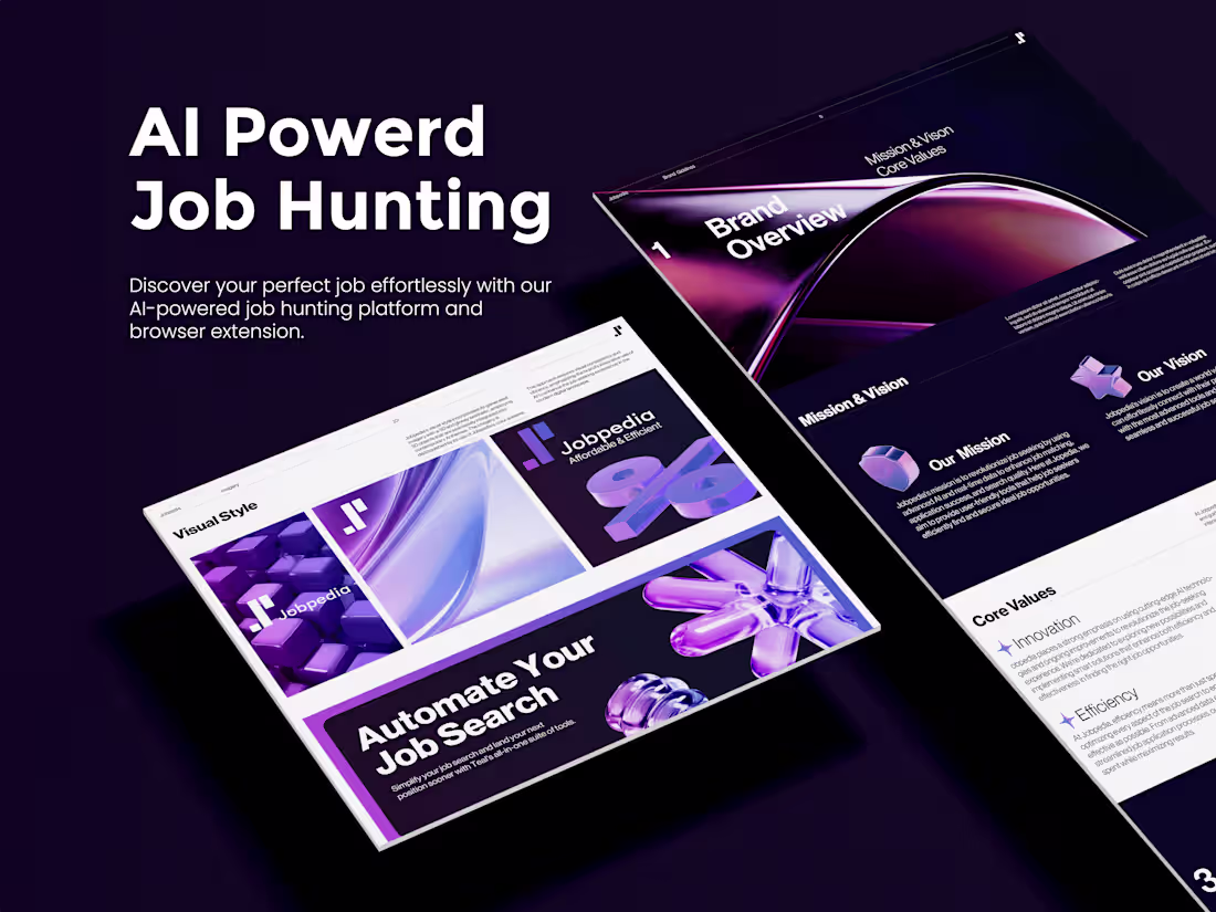 Cover image for Product Research & Branding for AI Job Hunting Extension.