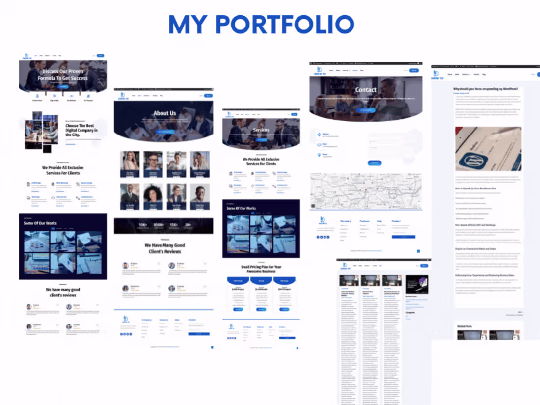 Cover image for Responsive WordPress Website