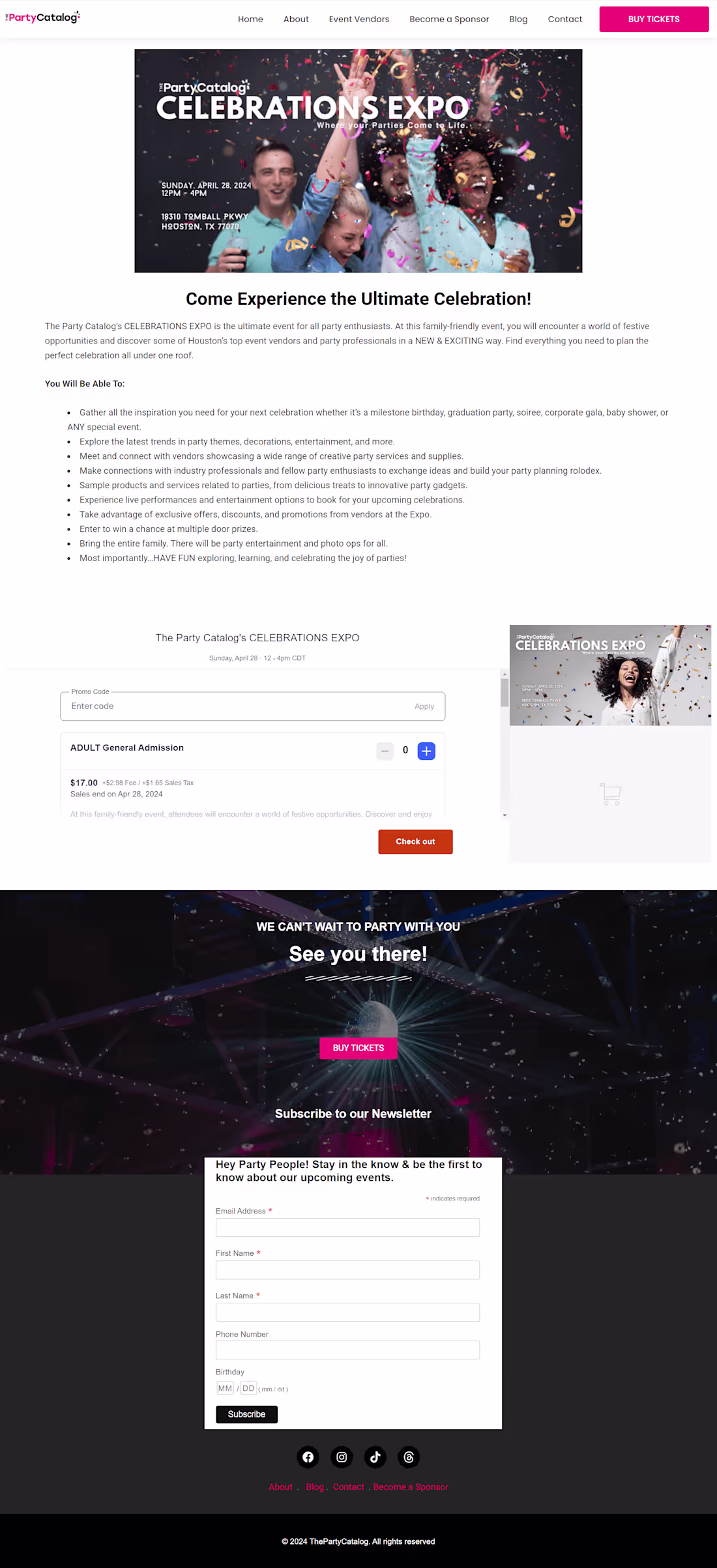 Cover image for Event and ticket sales website