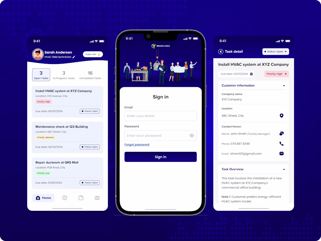 Cover image for Mobile Application For Field Technicians
