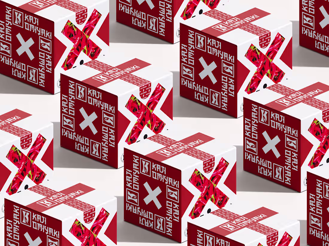 Cover image for Kaji Omiyaki Sushi Bar - Brandi Identity