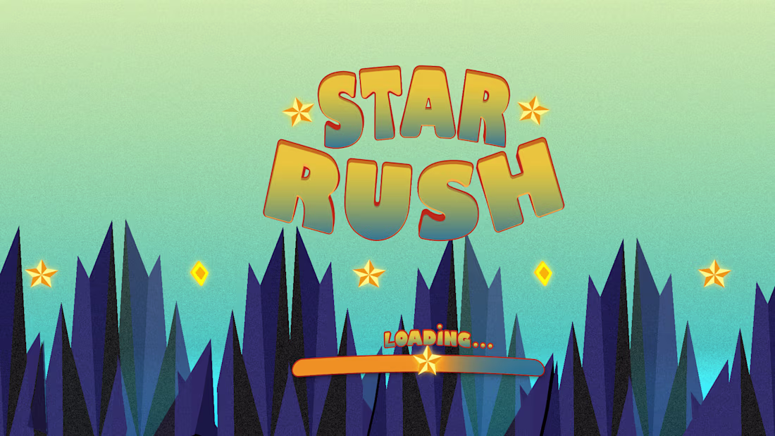 Cover image for Game Title & Menu UI Design on Behance