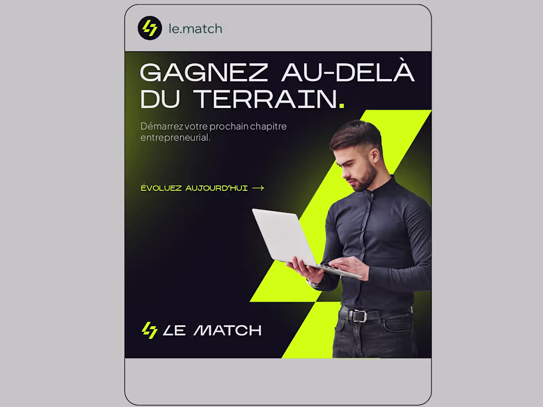 Cover image for Le Match - Visual Identity