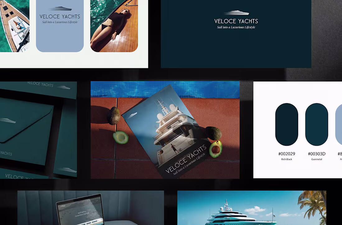 Cover image for Veloce Yachts :: Identity Design