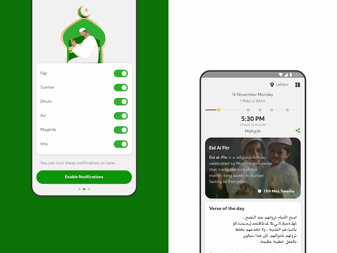 Cover image for Sultana - Muslim Prayer App