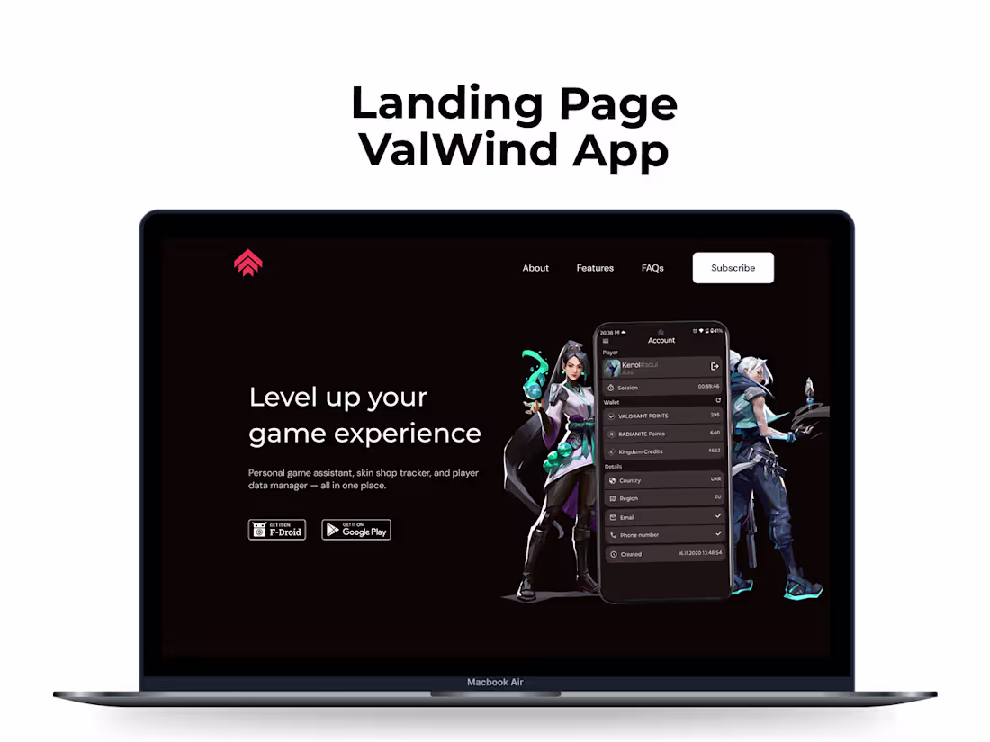 Cover image for This is the landing page