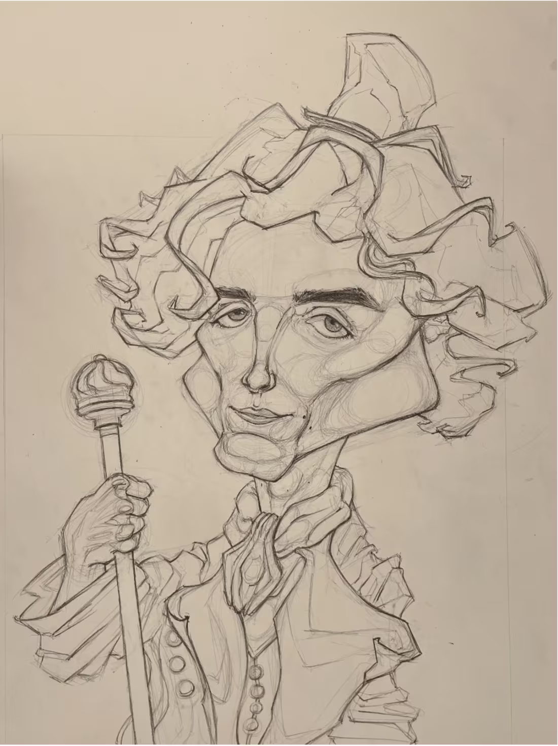 Cover image for Caricature // Timothee Chalamet