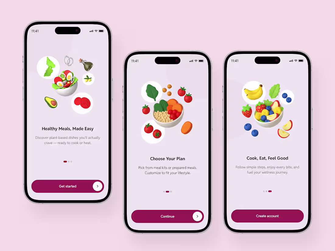 Cover image for Mobile App Onboarding Screen Design