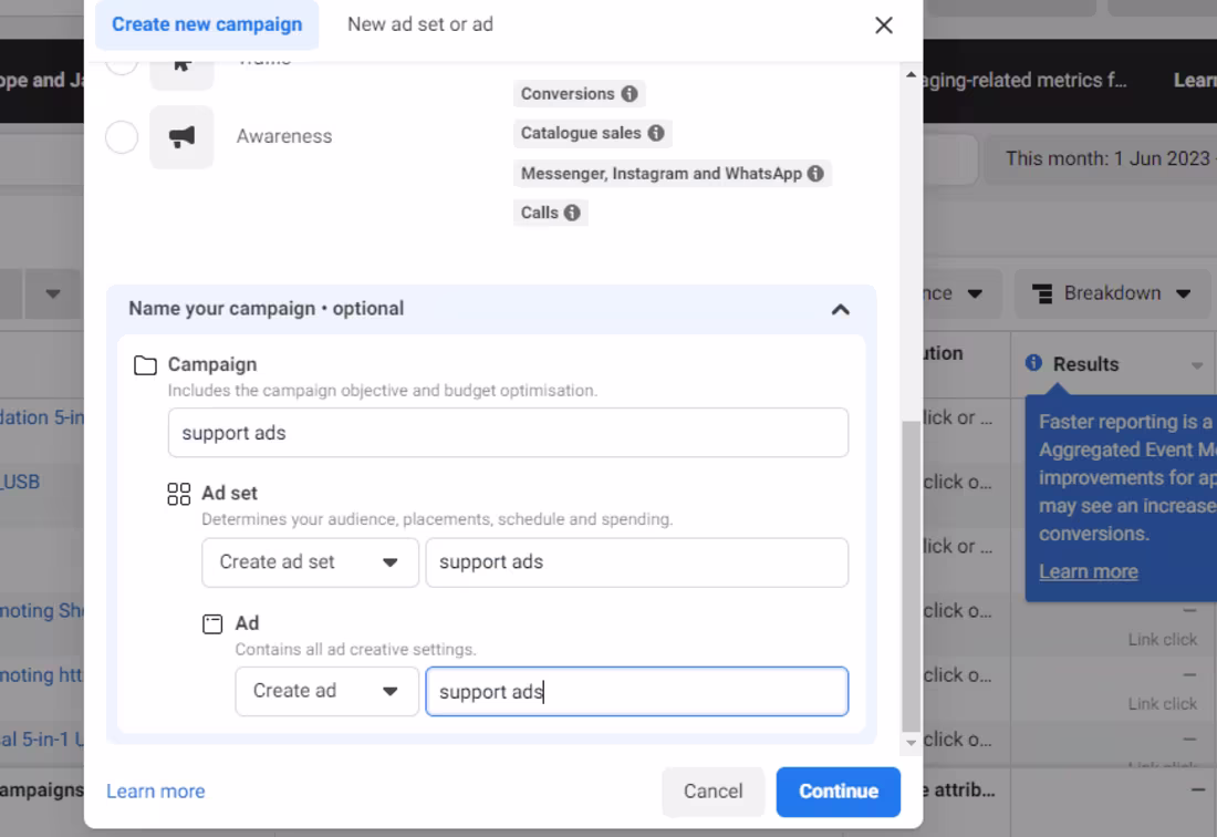 Cover image for facebook ads set up