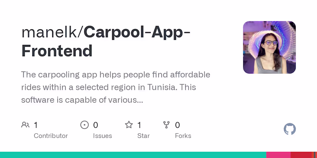 Cover image for manelk/Carpool-App-Frontend