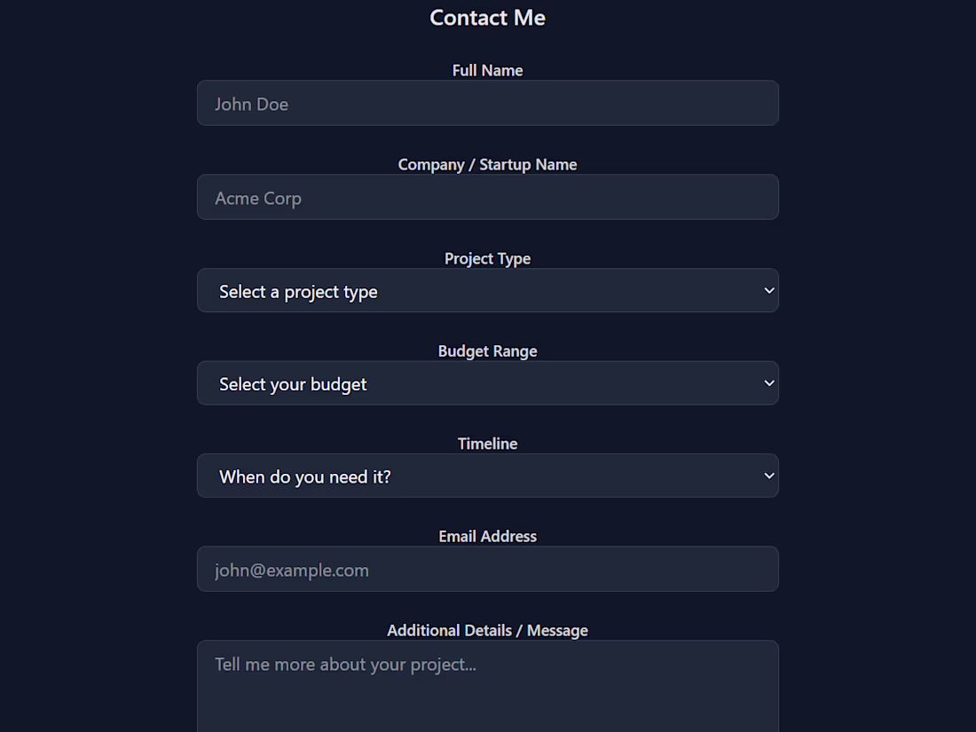 Cover image for Startup Landing page in 2 days(48 Hours)