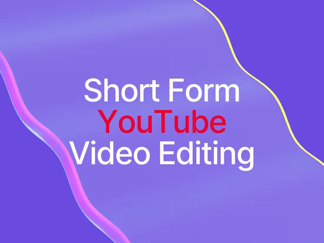 Cover image for YouTube Shorts & Instagram Reels Editing