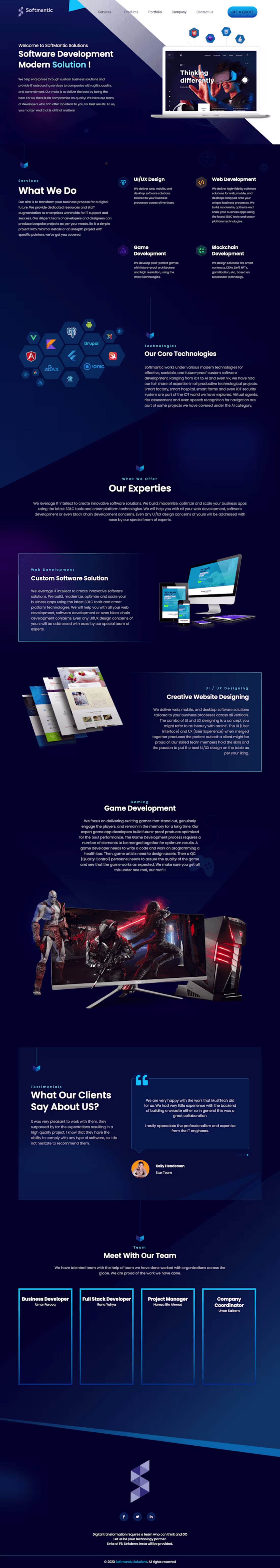 Cover image for Softmantic Solutions